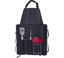 Avental com ferramentas de churrasco DONAU EAST